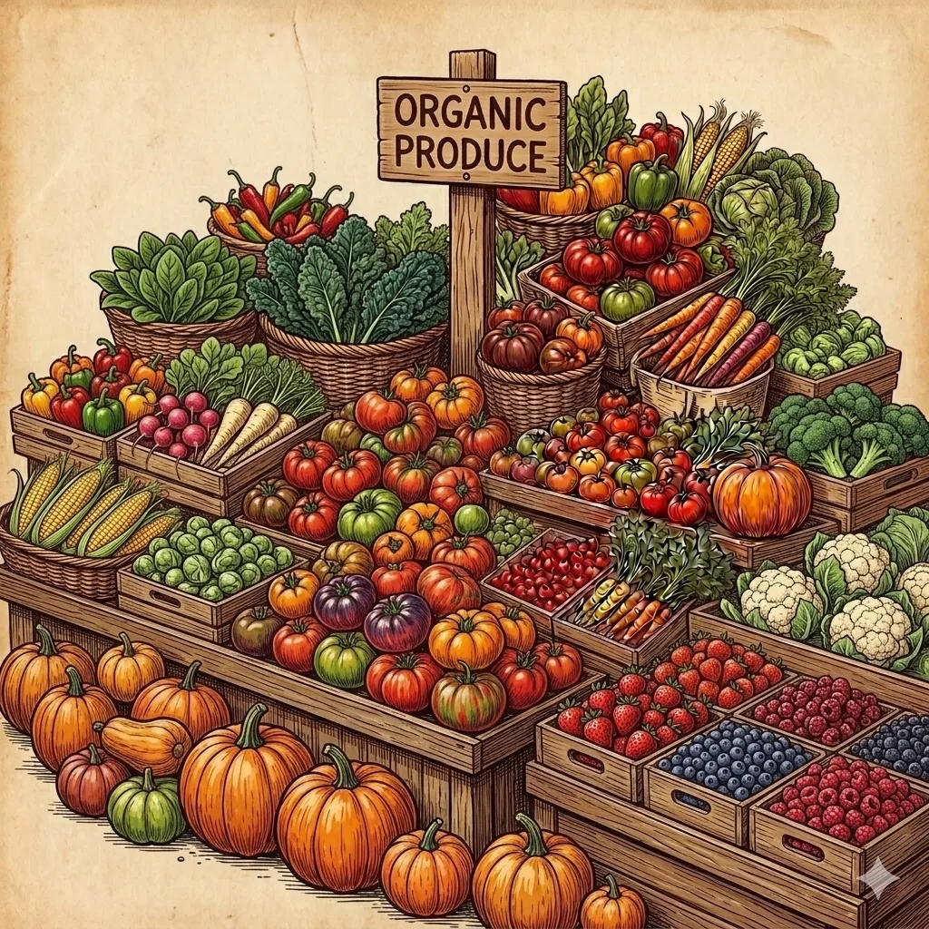 Fresh seasonal produce